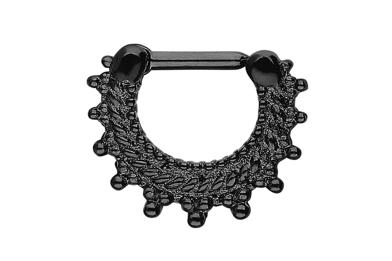 Chirurgenstahl Clicker ORIENTALISCHES DESIGN ++SALE++ von Piercingline